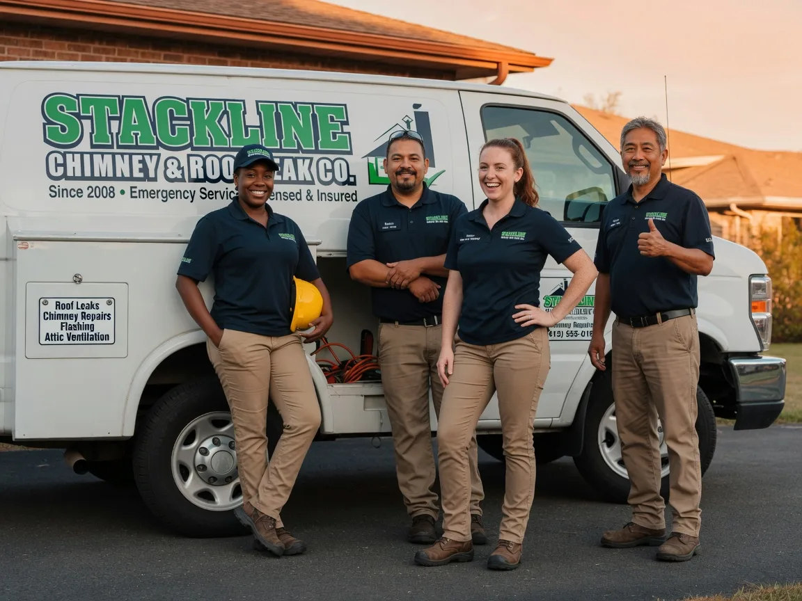 Chimney flashing repair company in Saint Francis, MN